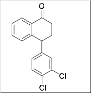 4-(3,4-dichlorophenyl)-1- tetralone