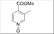 4-(methoxycarbonyl)-3- methylpyridine 1-oxide