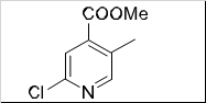methyl 2-chloro-5- methylisonicotinate