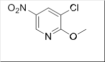 3-chloro-2-methoxy-5- nitropyridine