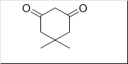 "5,5-dimethylcyclohexane-1,3- dione Dimedone"